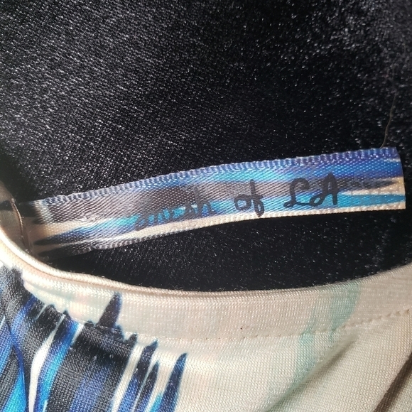 Fresh of LA Blue Multicolored Dress Sz 2X - Picture 7 of 8